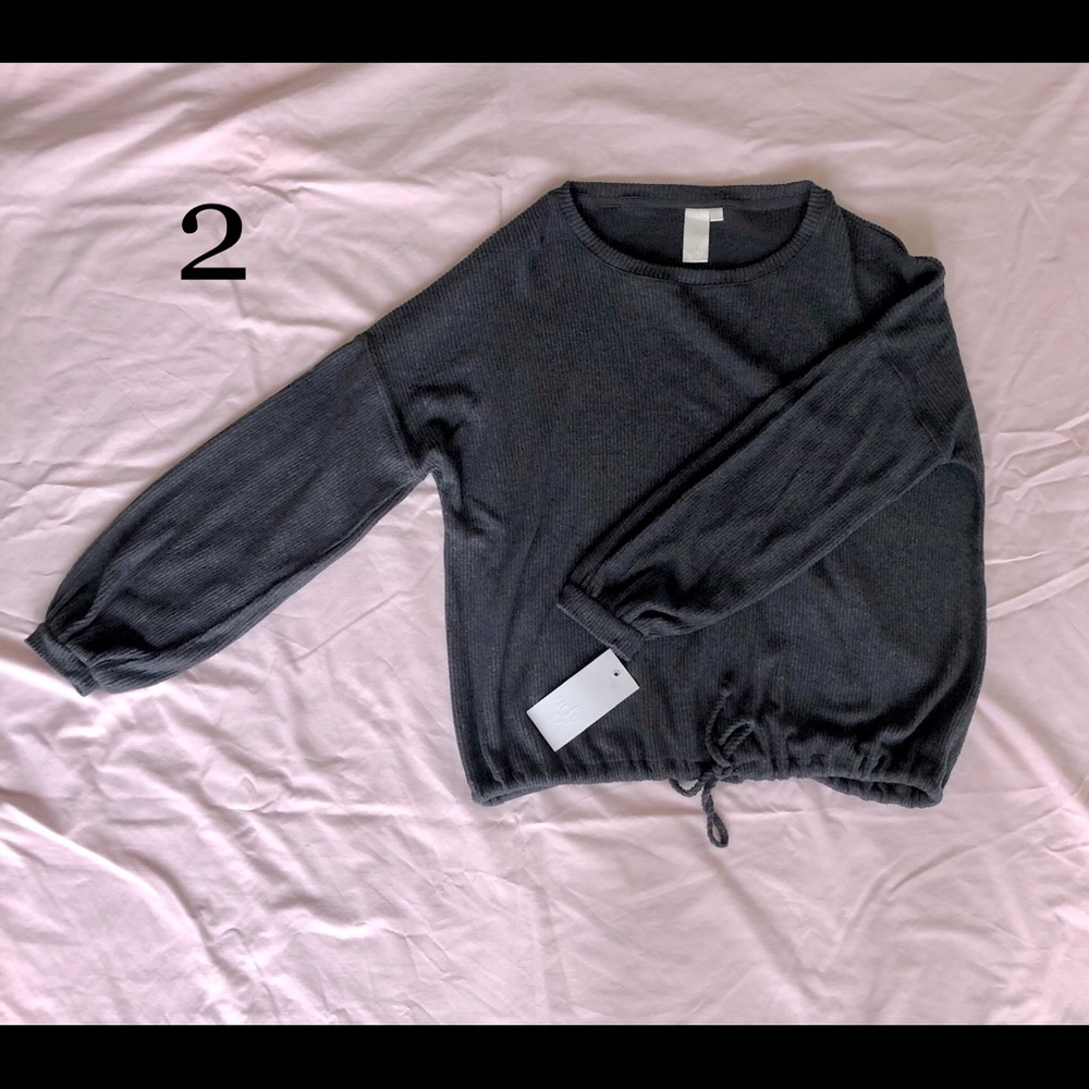 Super soft bell sleeve sweater